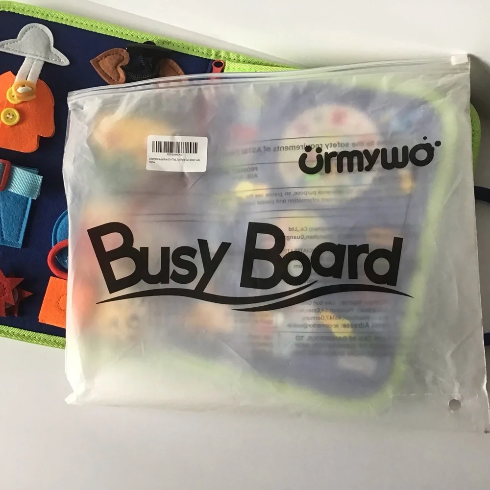 Learning Interactive Busy Board for Kids New In Bag